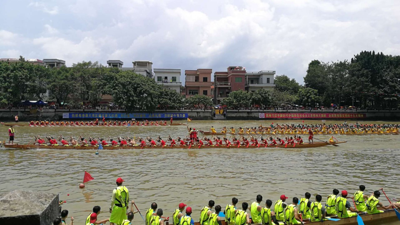 东莞科瑞莱环保空调新品现身2019东莞龙舟赛